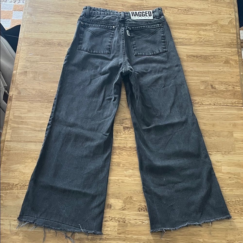 Free People- The Ragged Priest Wide-Leg Jeans